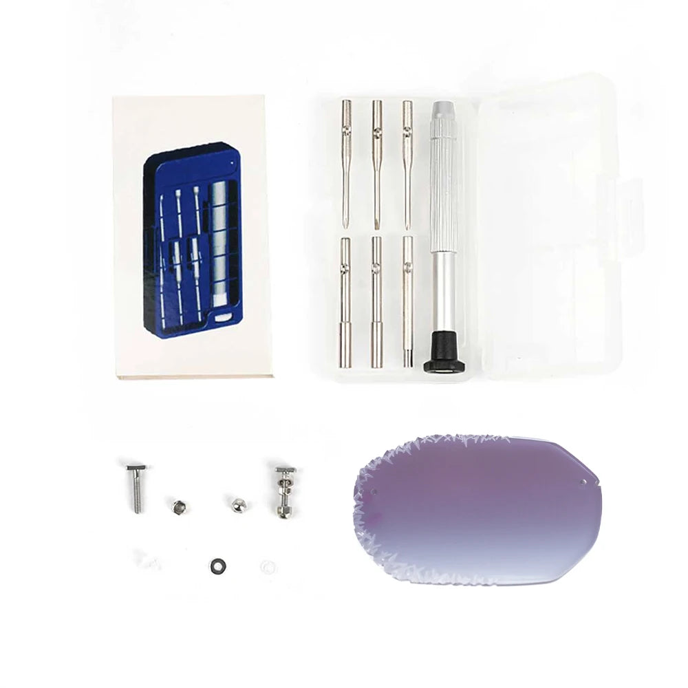 Sifier Custom Designer Famous Brands Purple Sunglasses Lens Luxury Rimless Anti Oil Nylon