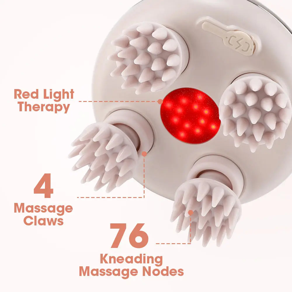 Stress Relax Electric Head Scalp Massage Device Vibrating Health Care Head Massager
