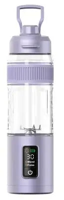 Portable Blender Stainless Steel Blades USB ChargingSmoothie Maker for Home and Travel