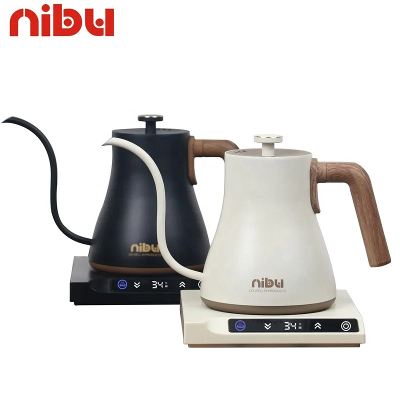 Drip Coffee Kettle Hand Brewed Pot Gooseneck Pour Over Electric Coffee Kettle