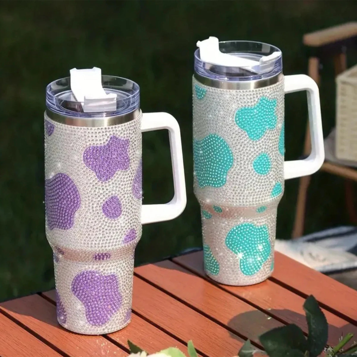 Customized 40 Oz Stainless Steel Double Wall Vacuum Insulated Travel Tumbler with Lid