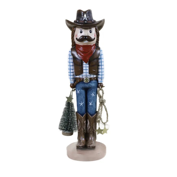 Poly Resin Nutcracker Figurine Set for Tabletop Christmas Decor