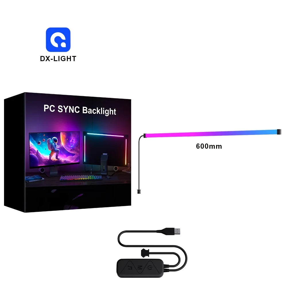 Smart Ambient TV PC Display Sync Computer Monitor Backlight LED Strip Light RGB Smart DIY