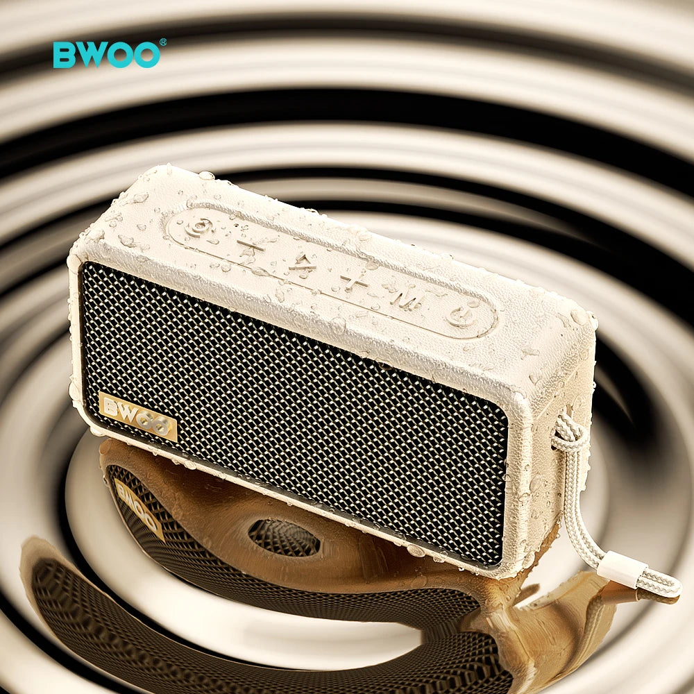 Portable Ipx67 Waterproof Outdoor Wireless Stereo Speaker with Microphone for Travel