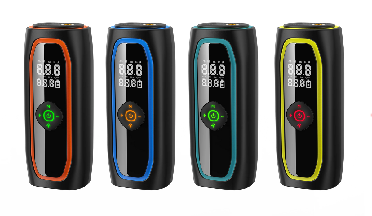 Portable High Pressure Car Tire Inflator, Automatic Electric Air Pump High Power Fast