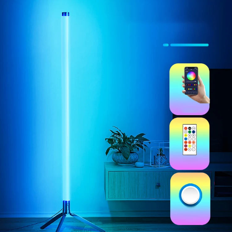 Indoor Home Decor Smart Corner Floor Standing Standard Lamp Lighting Modern Stand Floor