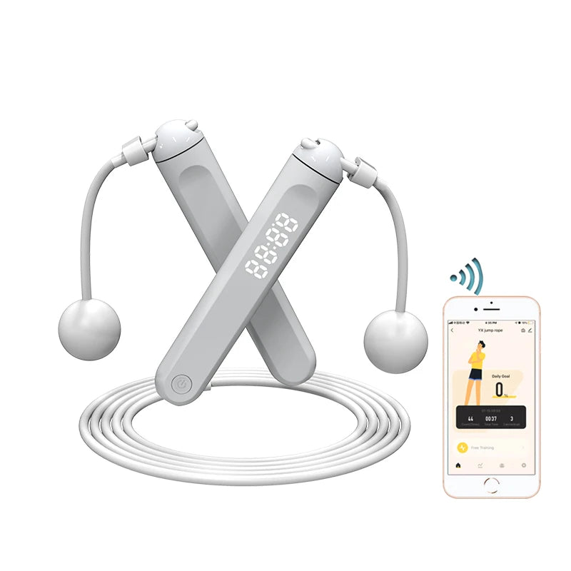 Custom Label Digital Counter Smart Speed Cordless Jump Rope For Adults & Children