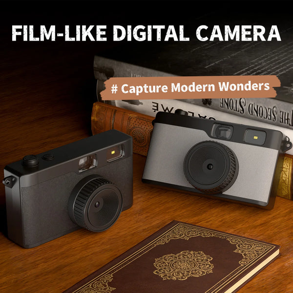 Customized 8MP Sensor Retro Screenless Digital Camera With LED Flash Vintage Photo Camera