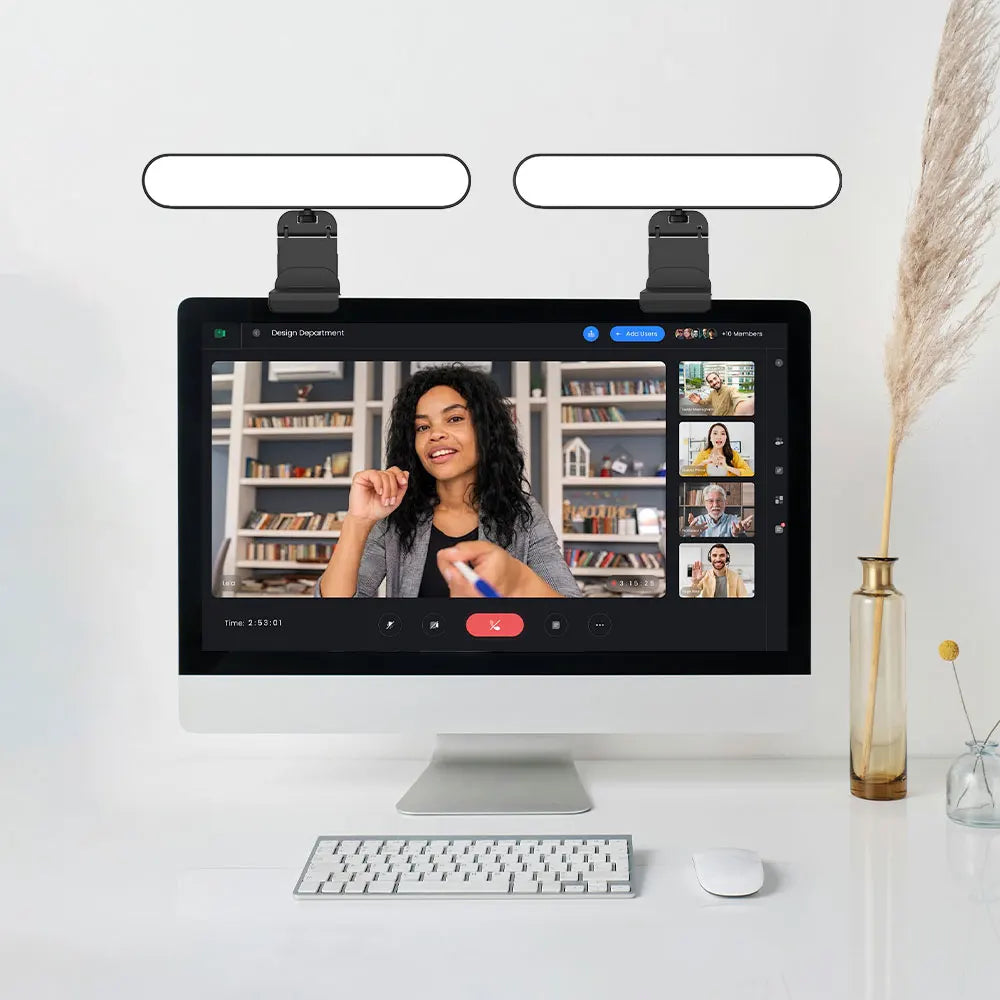 Adjustable Brightness Smart Monitor Screen Bar Light Wireless Remote Control Office Zoom