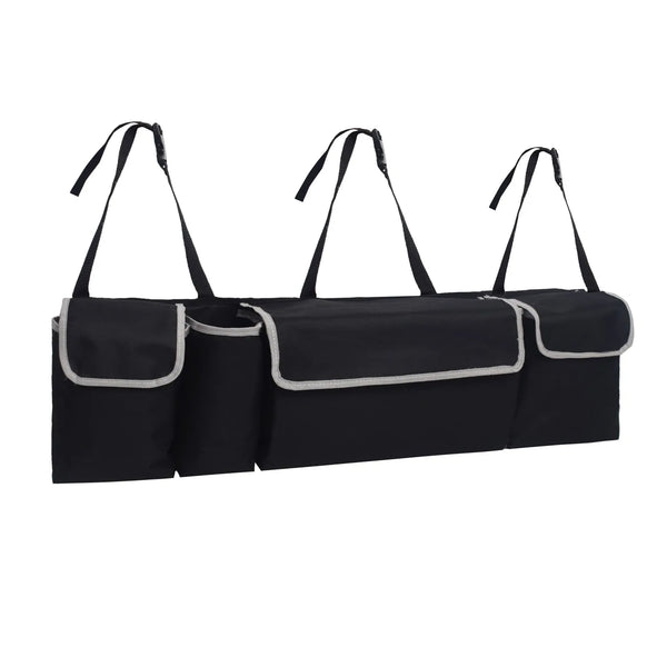 Car Trunk Organizer for SUV Car Organizer Backseat Cargo Storage Bag with 4 Pockets
