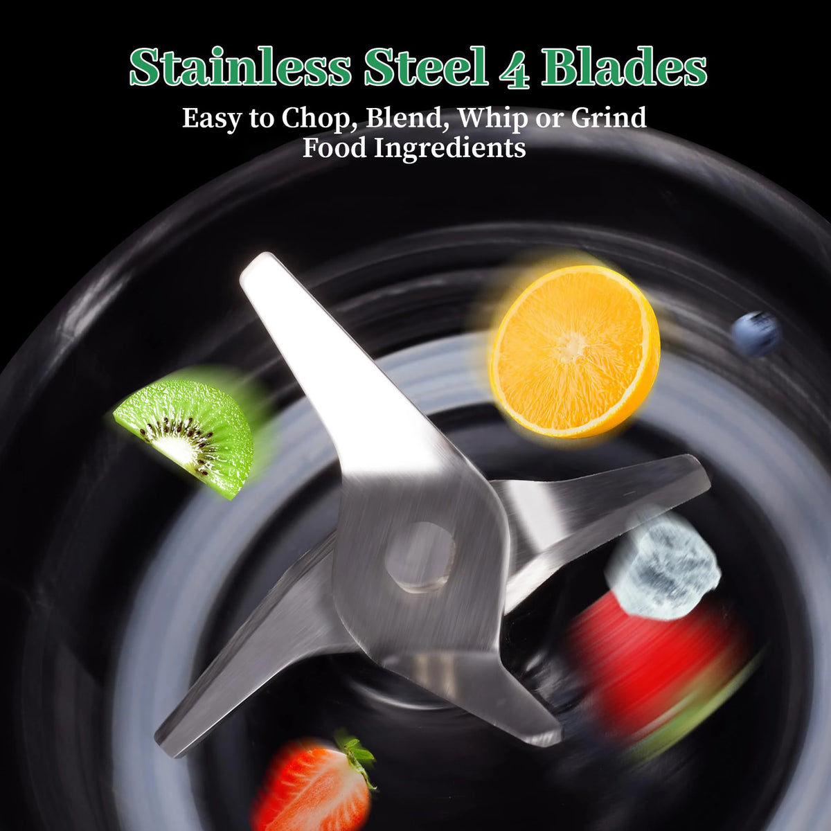 Fruits Juicer 350W Stainless Steel Blade Smoothies Food Blender for Home Kitchen