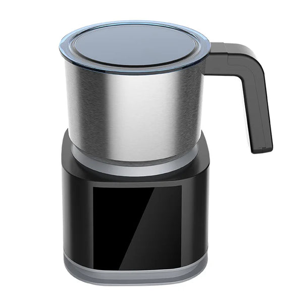 600W Automatic Electric Stainless Steel Milk Frother Easy Operation & Cleaning