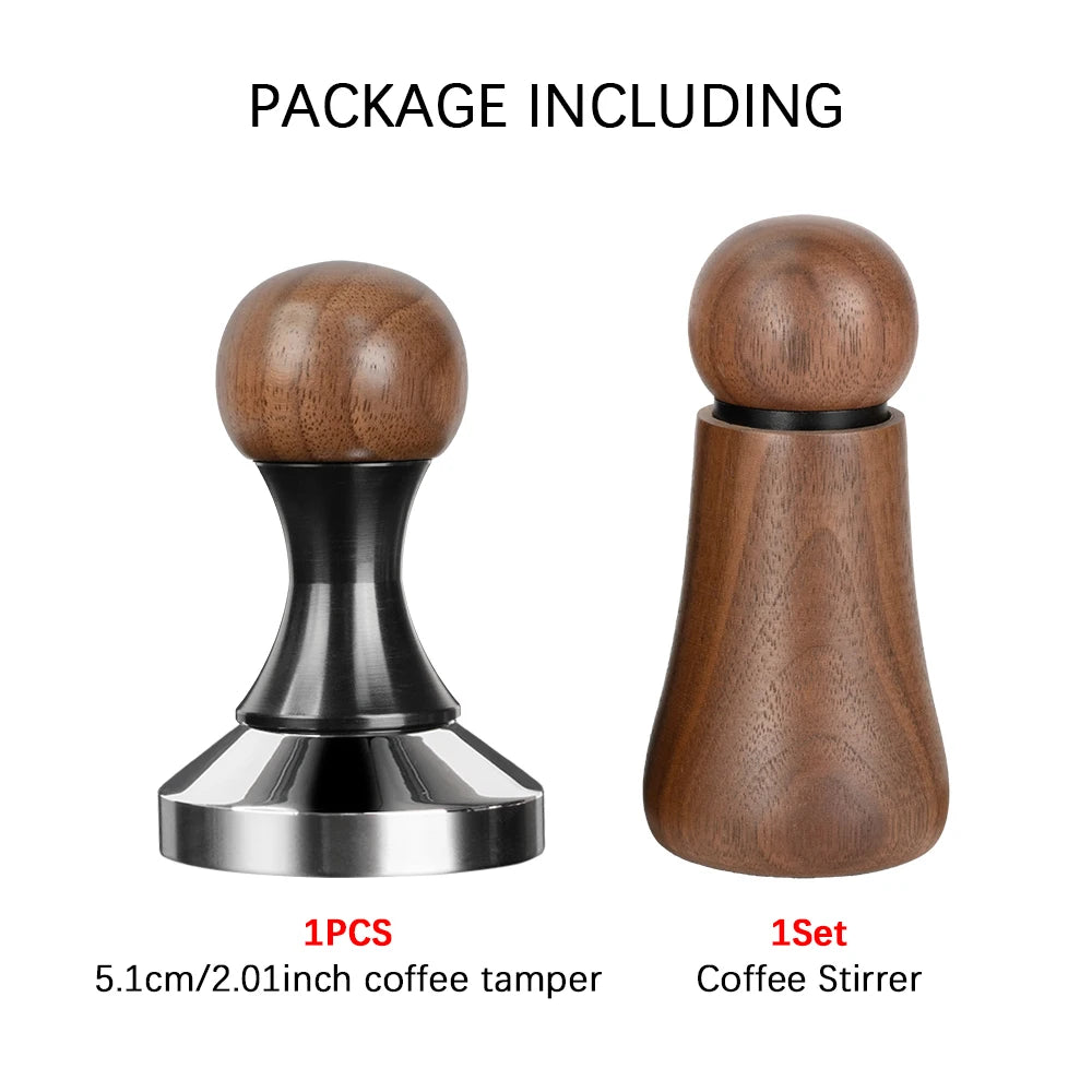 1 Set Espresso Tamper & Espresso Stirrer Coffee Tamper Espresso Distribution Tool