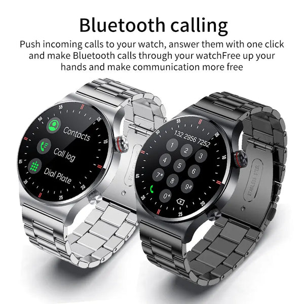 BW0382 NFC Smart Watch for Men Women Answer Make Call Fitness Tracker Running Watch Music
