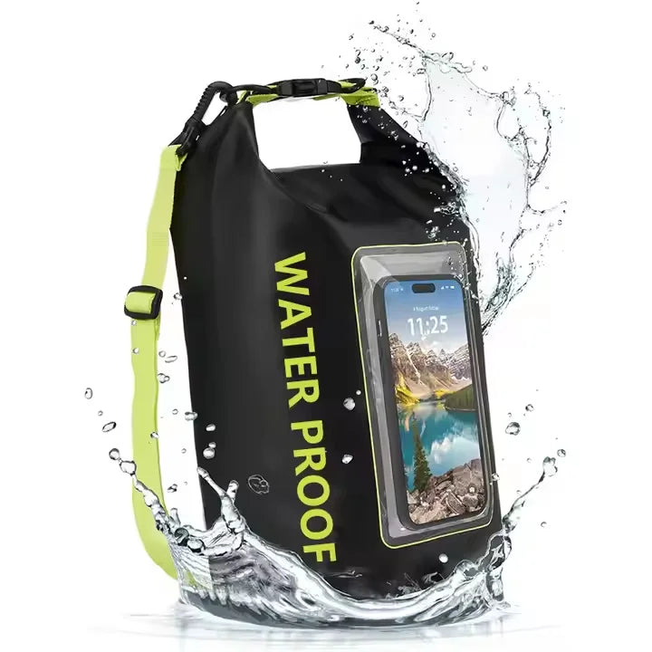 Outdoor Roll Top Waterproof Backpack Kayaking Boating Swimming Camping Travel Floating