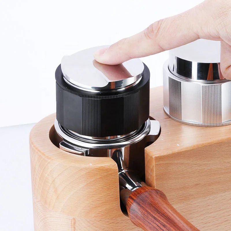 Dual Head Espresso Distribution Tool 51/53/58/58.5mm Coffee Distributor and Tamper Fits