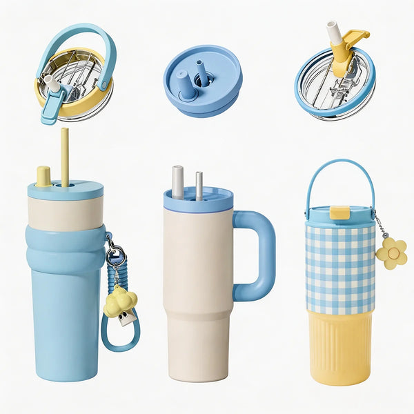 Hot and Cold 40oz 32oz 24oz Stainless Steel Vacuum Insulated Traveling Tumblers