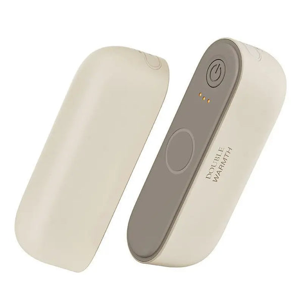 2 In 1 Magnetic Rechargeable Hand Warmers 6000mah 3 Second Rapid Heating Split USB C