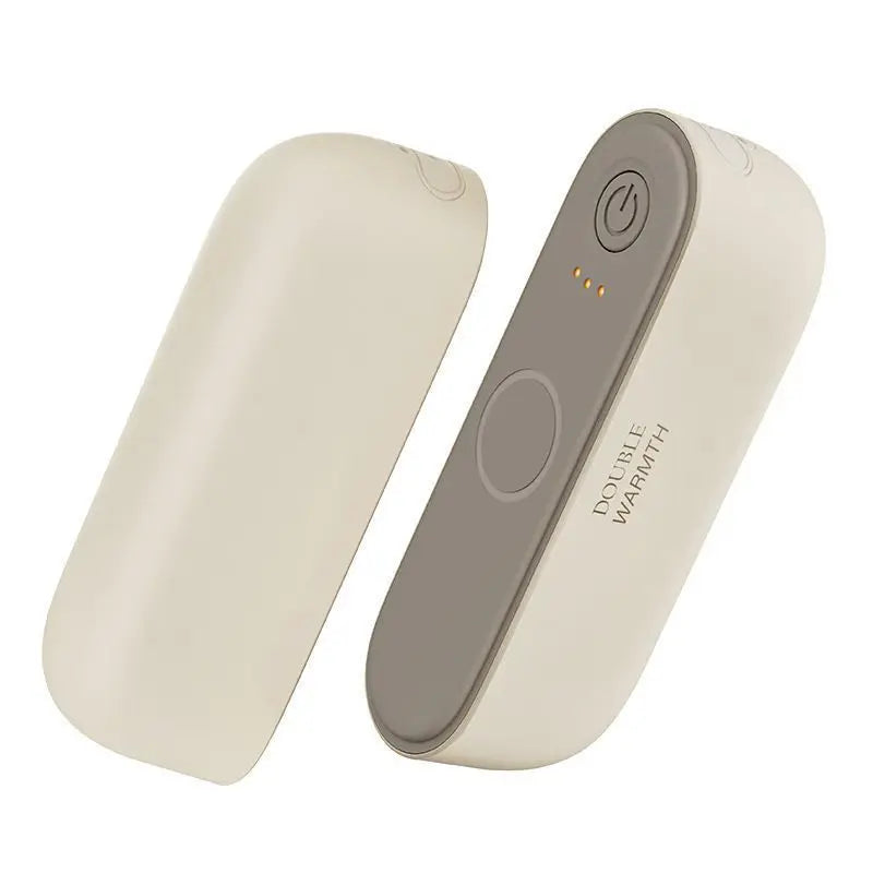 2 In 1 Magnetic Rechargeable Hand Warmers 6000mah 3 Second Rapid Heating Split USB C