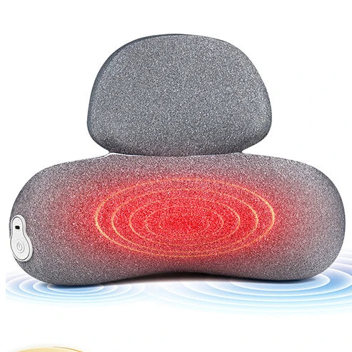 Shiatsu Back and Neck Massager with Soothing Heat Vibration Kneading Massage Pillow Body