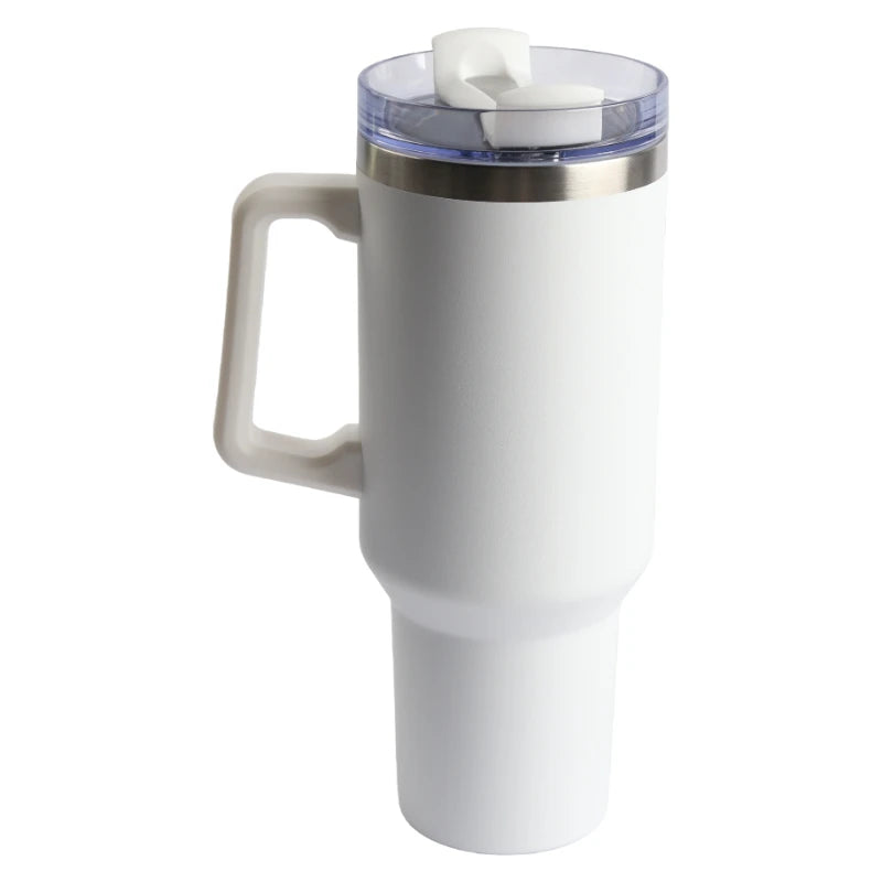 BPA Free Eco Friendly Double Walled Insulated Coffee Tea Drinking Morning Routine 40 Oz