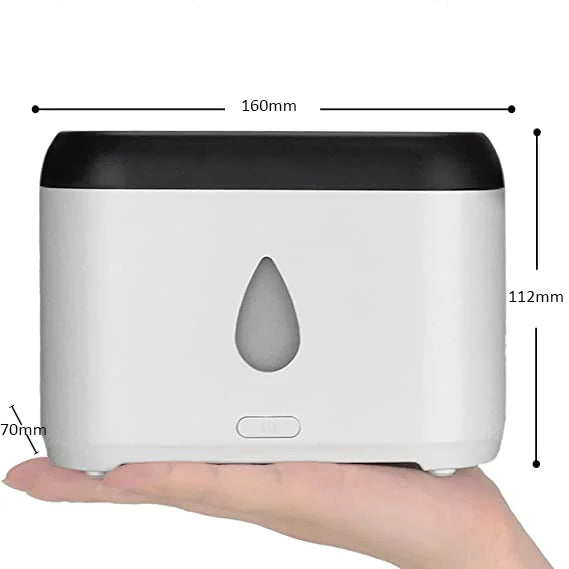 New Designed Launched Led Flame Aroma Oil Diffuser Air Humidifier
