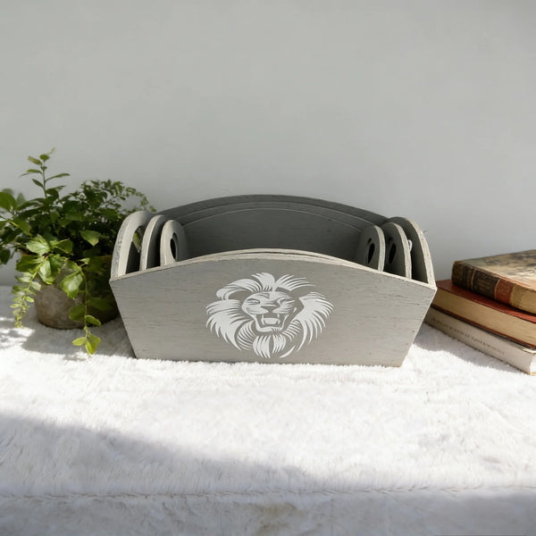 Multifunctional Eco-Friendly Durable Wooden Desktop Storage Box-Office & Home Kitchen