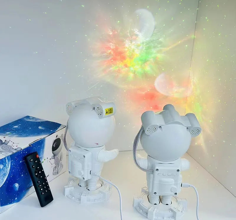 Galaxy Star Projector Light Starry Sky Night Light with Remote Control ABS Material