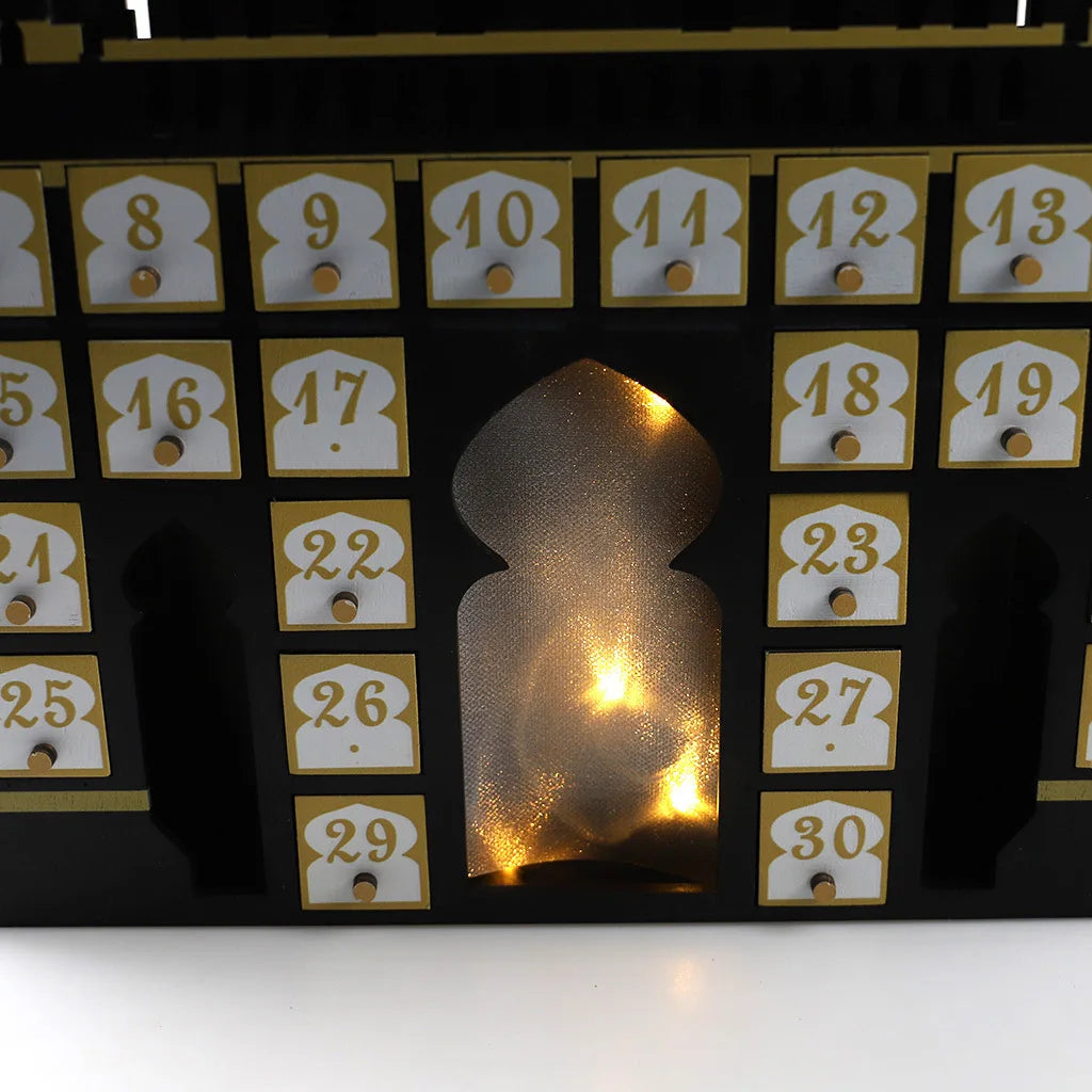 DIY Ramadan Advent Calendar With Drawer Box Ramadan Countdown Calendar for Eid Mubarak