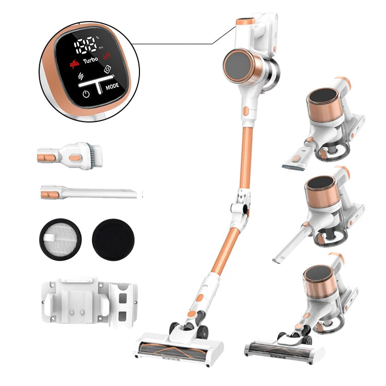 13KPA Home Vaccum Bagless Cyclone Portable Rechargeable Handheld Brushless Motor Cordless