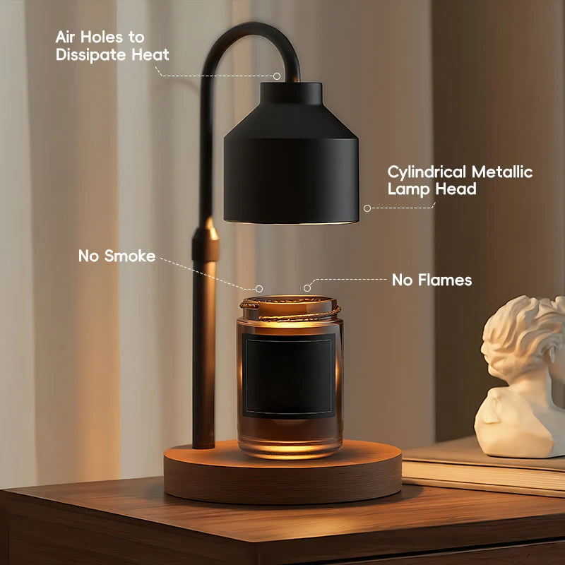 Long Service Life Multi-Function Aromatherapy Device Candle Warmer Lamp with Timer