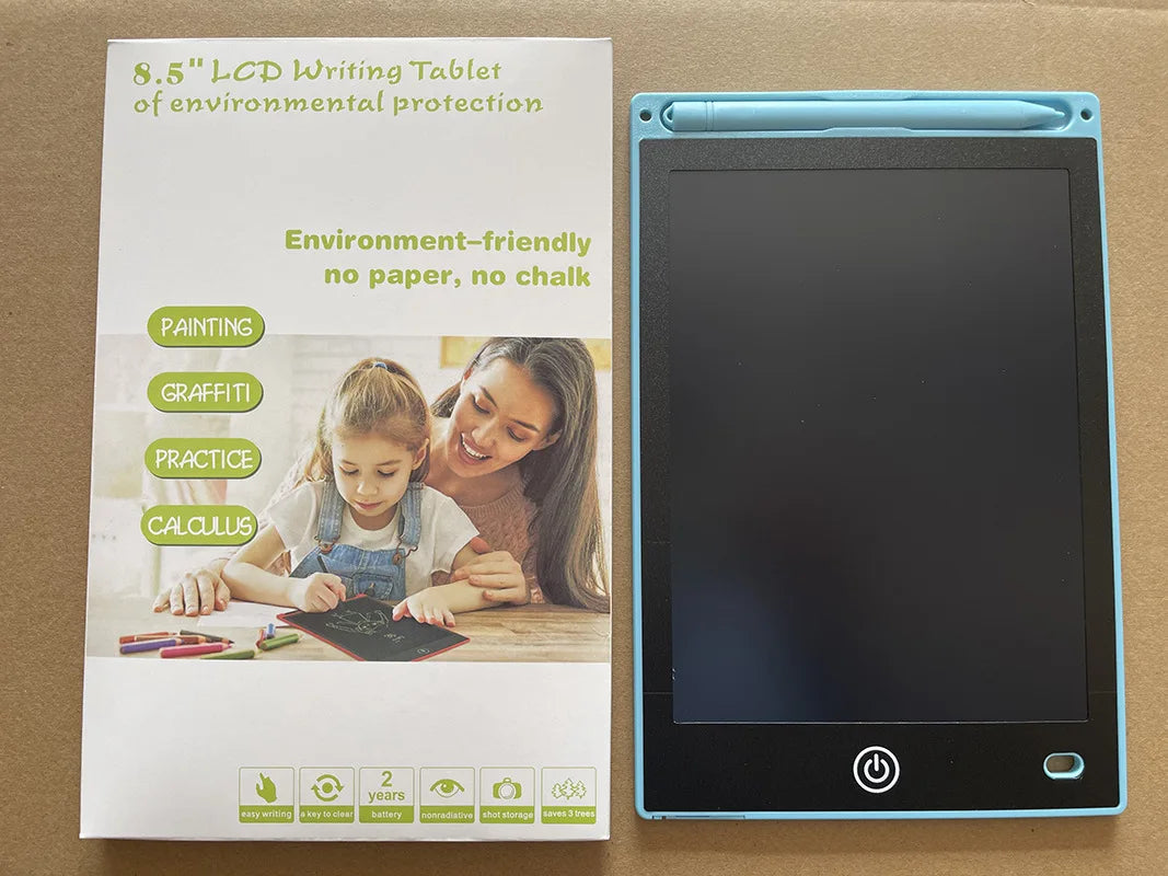 8.5 Inch 10 Inch 12 Inch LCD Writing Board Memo Pads Style Children'S Digital Electronic