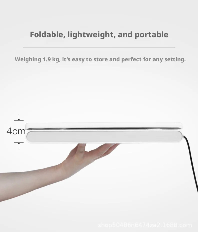 Ultra Thin Angle Adjustable Laptop Stand with Heat Dissipation Function