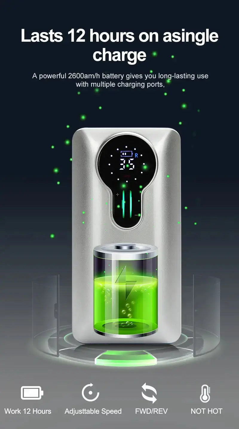 New Innovative Arrival Professional Coreless Motor Rechargeable Portable Electric Nail
