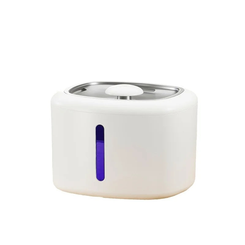2.5L Smart Pet Water Fountain Durable Automatic Cat Water Dispenser Bowl PP Pet Water