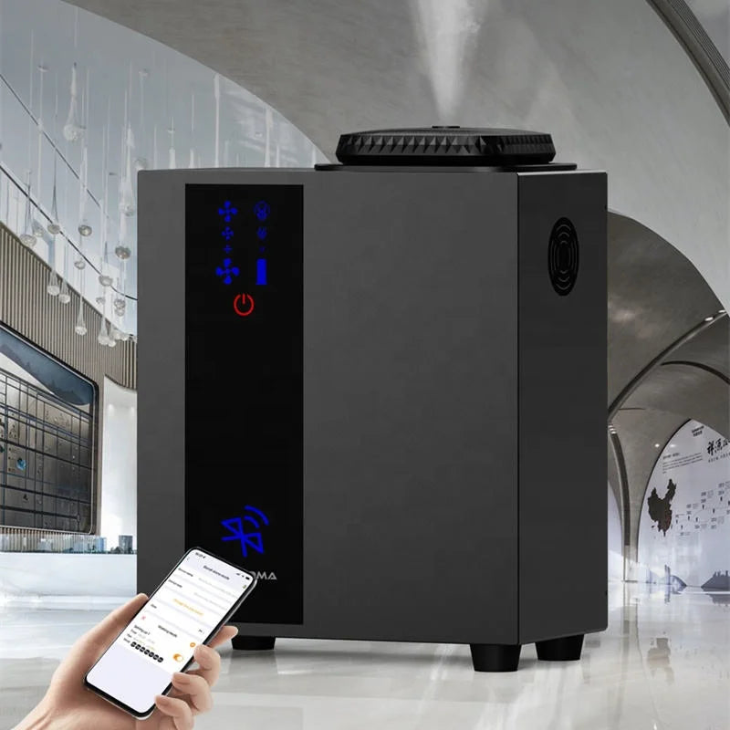 Commercial HVAC Scent Diffuser Waterless Aromatherapy Diffuser Machine Essential Oil
