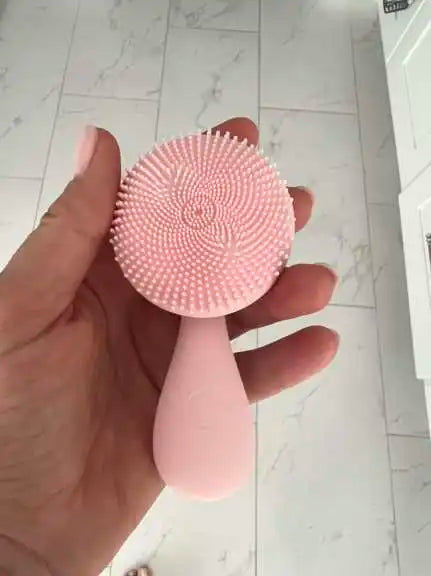 Rechargeable Vibrate Exfoliate Sonic Electric Facial Cleansing Brush Waterproof Face