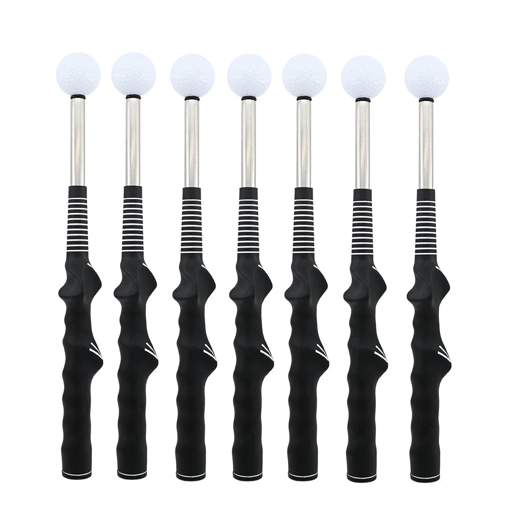 Golf Stretchable Training Golf Training Aids Swing Trainer Stick Telescopic Bars Ribbon