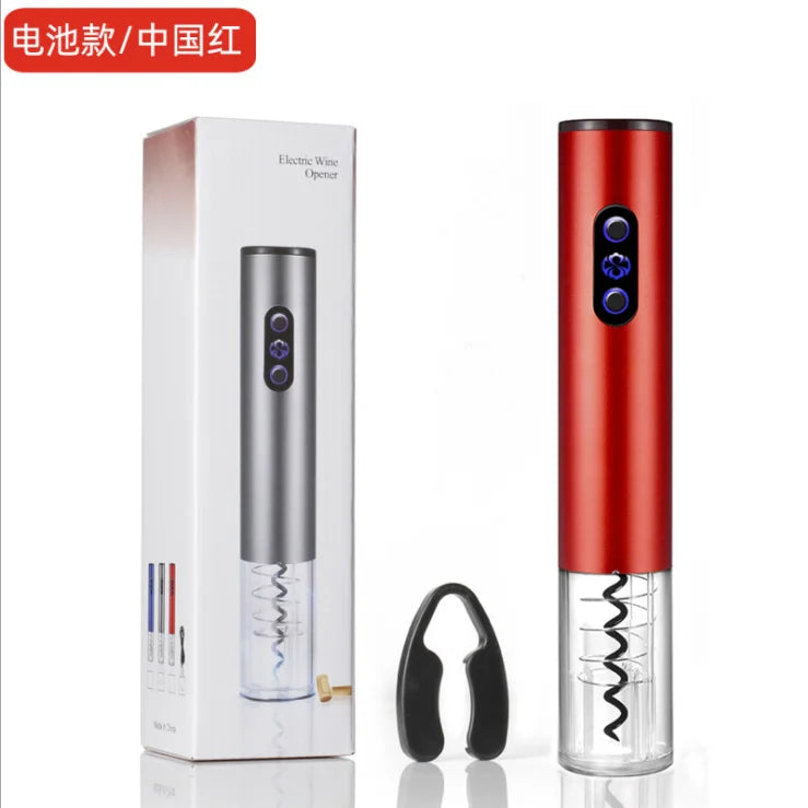 Dry Battery Electric Portable Rechargeable Red Wine Bottle Opener