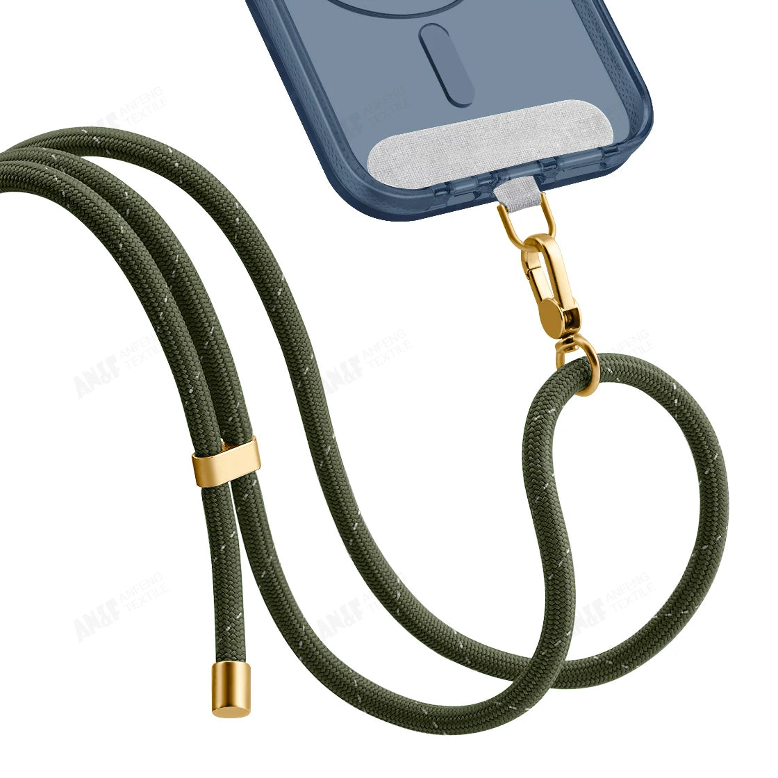 Universal Crossbody Necklace Phone Lanyard Strap Mobile Smartphone Patch Tab Lasso Tether (Pack of 2)