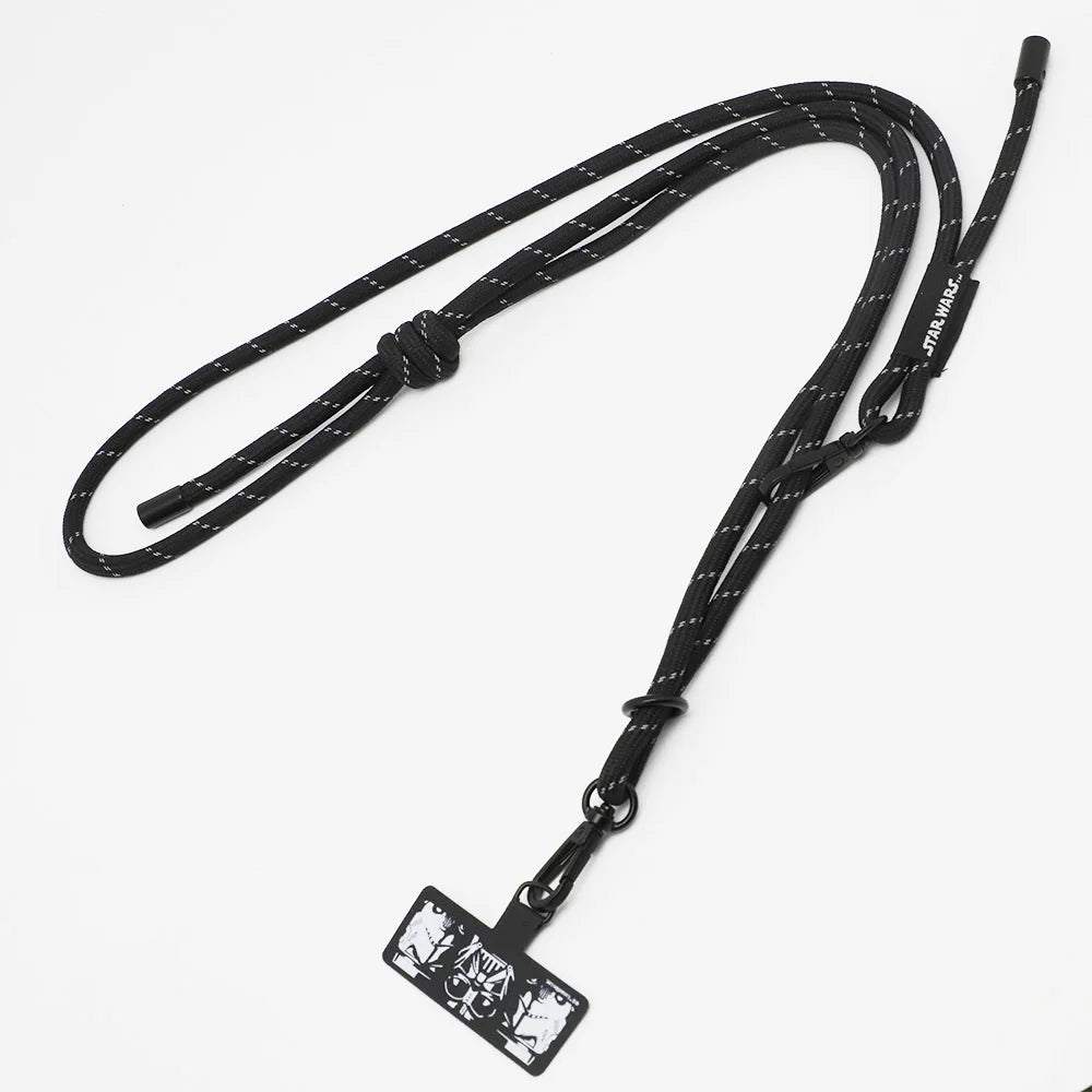 Custom Eco-Friendly Jacquard Polyester Cellphone Cushion Adjustable Crossbody Lanyard (Pack of 2)