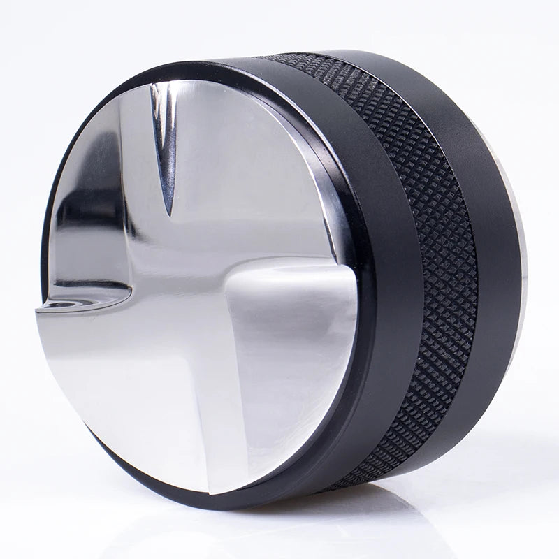 Dual Head Coffee Distributor and Tamper 51/53/58mm Adjustable Depth Espresso Portafilter