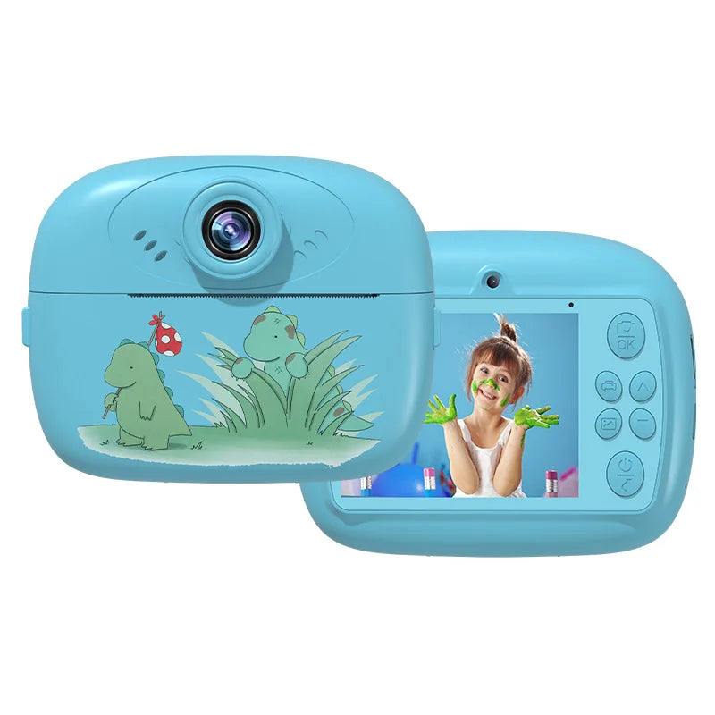 Children'S Camera with Printing Can Shoot Children'S Gift Mini Toy Camera Photos Video