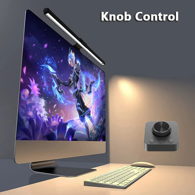 Dimmable Eye Protective No Screen Glare Monitor Lamp Smart LED Computer USB Powered LED