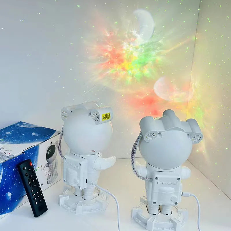 Galaxy Star Projector Light Starry Sky Night Light with Remote Control ABS Material