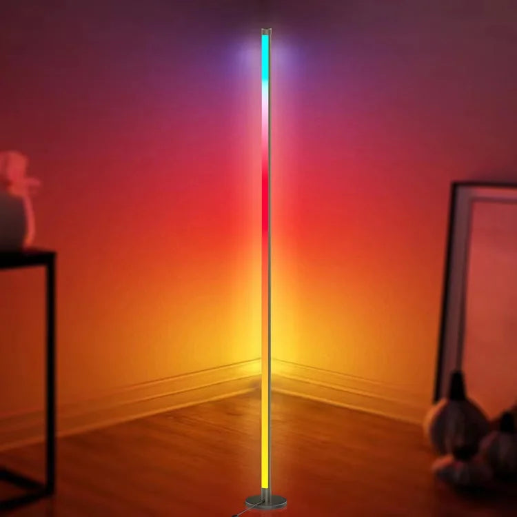 Indoor Home Decor Smart Corner Floor Standing Standard Lamp Lighting TUYA App Control