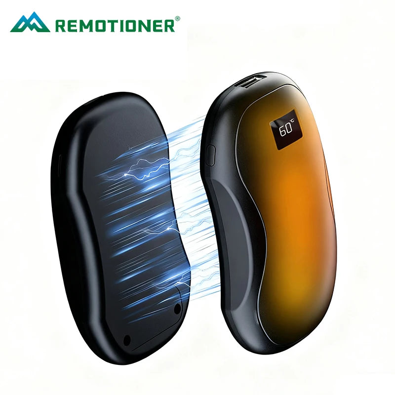 ( :50) Magnetic Detachable 2-in-1 USB Rechargeable Pocket Mini Small Hand Warmer