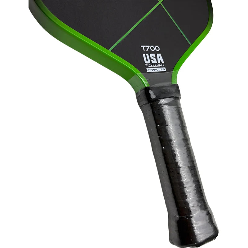 Beginner Carbon Fiber Pickleball Paddle Set with Net 7-Ply Birch Core Lightweight