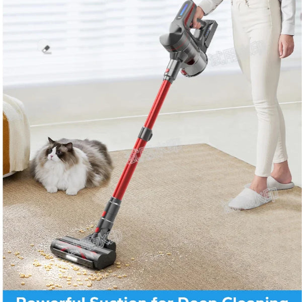 Cordless Cyclone Vacuum Cleaner for Car Use Rechargeable Battery 40-Minute Runtime 2