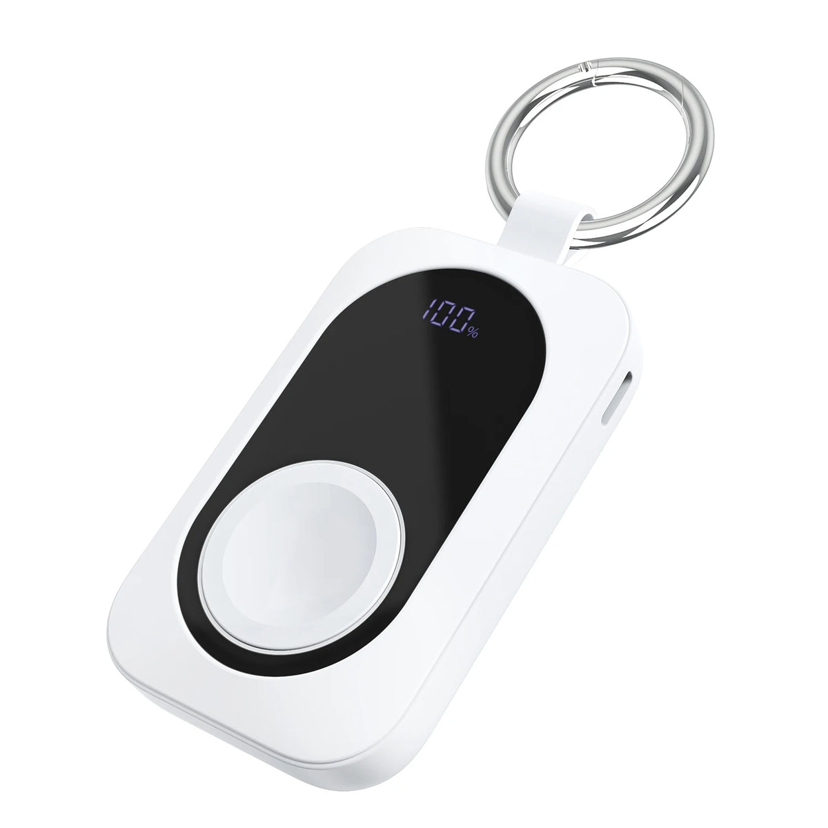 Mini Magnetic Wireless Power Bank 2000mAh for Watch Pocket-Sized Travel Charger
